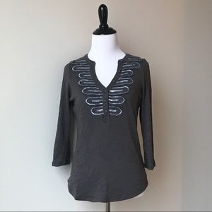 CLOSING SALE Anthropologie Casual Blouse Sz XS